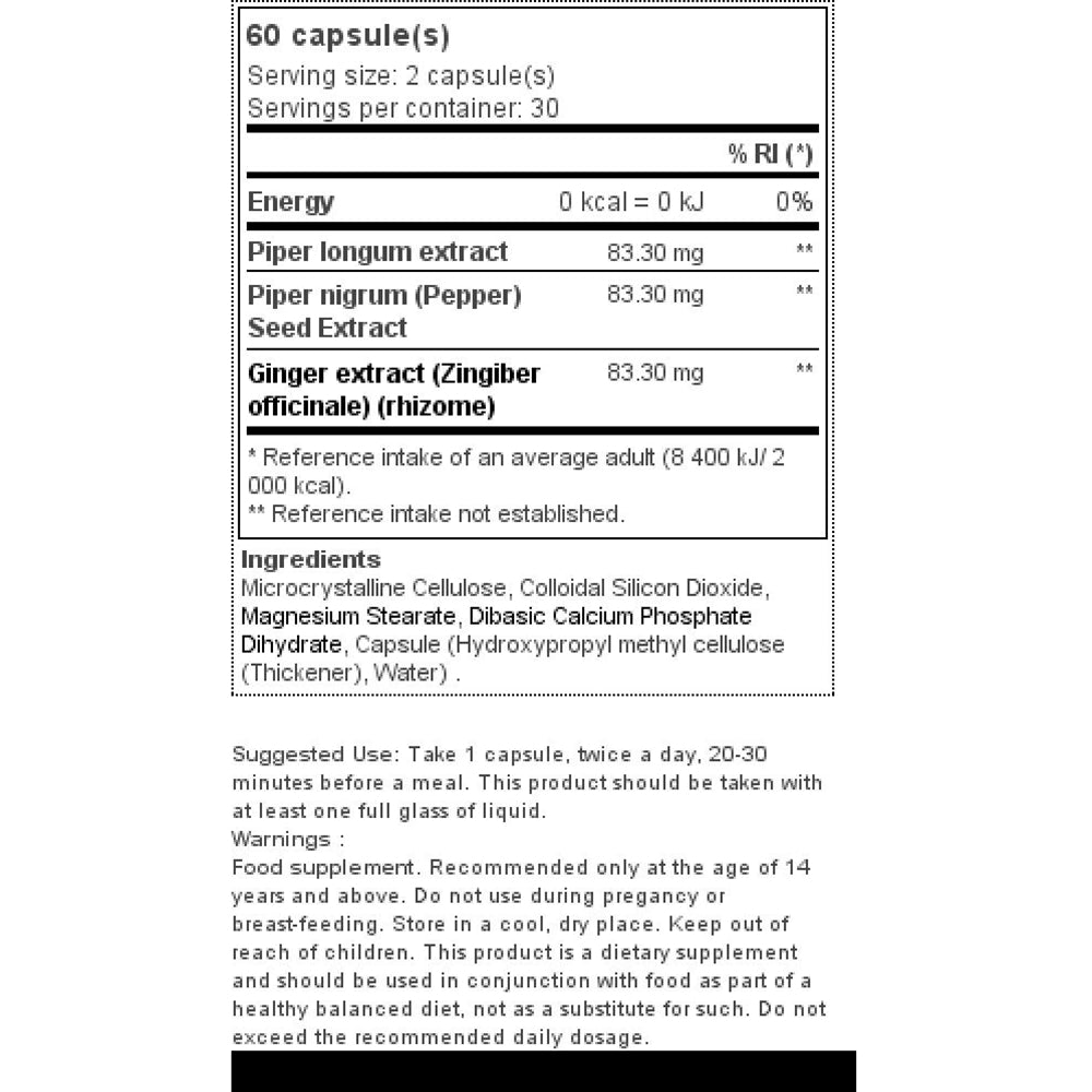 Himalaya Wellness Pure Herbs Trikatu Digestive Wellness - 60 Tablets - Distacart